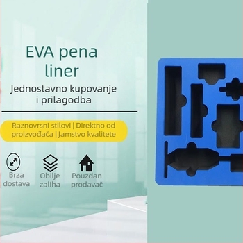 Unutarnja EVA pjena podstava za pakiranje, bez mirisa, antistatika, visoke gustoće, XPE pjena (Gustoća 38; Materijal: pjena; Prilagodljivo)