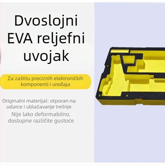 Unutarnja EVA pjena podstava za pakiranje, bez mirisa, antistatika, visoke gustoće, XPE pjena (Gustoća 38; Materijal: pjena; Prilagodljivo)