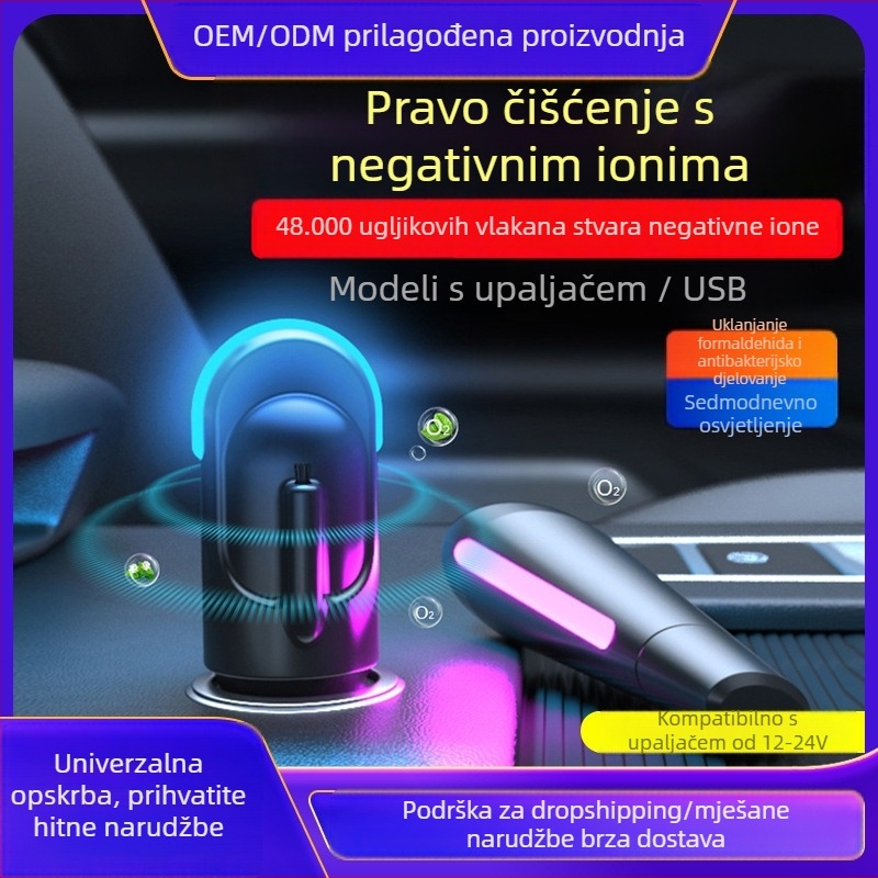 Pročišćivač zraka iz yeleno Road - Anion filter purifier; Napajanje: 12V-24V; Nazivni napon: 12V