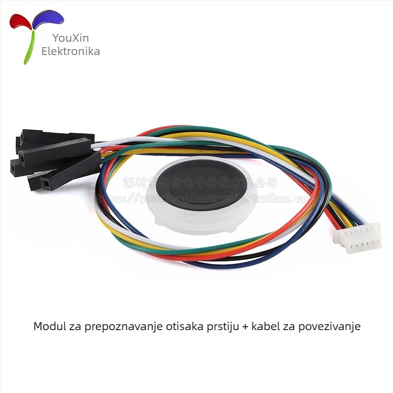 HLK-FPM383F Modul za prepoznavanje otiska prsta – područna matrica, poluvodički kapacitivni senzor za prikupljanje otisaka