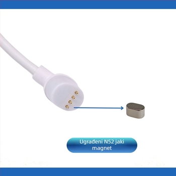 Prilagođeni magnetski kabel za napajanje s 4-pinskim produžnim kabelom za Google vanjsku kameru