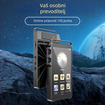 AI inteligentan glasovni prevoditelj s offline simultanim prijevodom na više jezika za službena putovanja, uredski posao i putovanja