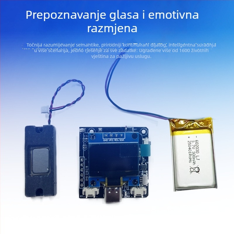 AI Xiaozhi komplet za učenje robota glasovnog chata, marka XIAOZHI, model C3, 25 godina na tržištu, na skladištu