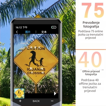 V9000 jezični prevoditelj s offline prijevodom, prevođenjem fotografija, 4G povezivanjem i aluminijskim kućištem