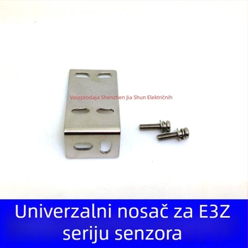 Kvadratni fotoelektrični senzor-prekidač E3Z-D61/62/81/T61, CX442, LS61 s fiksnim željeznim nosačem