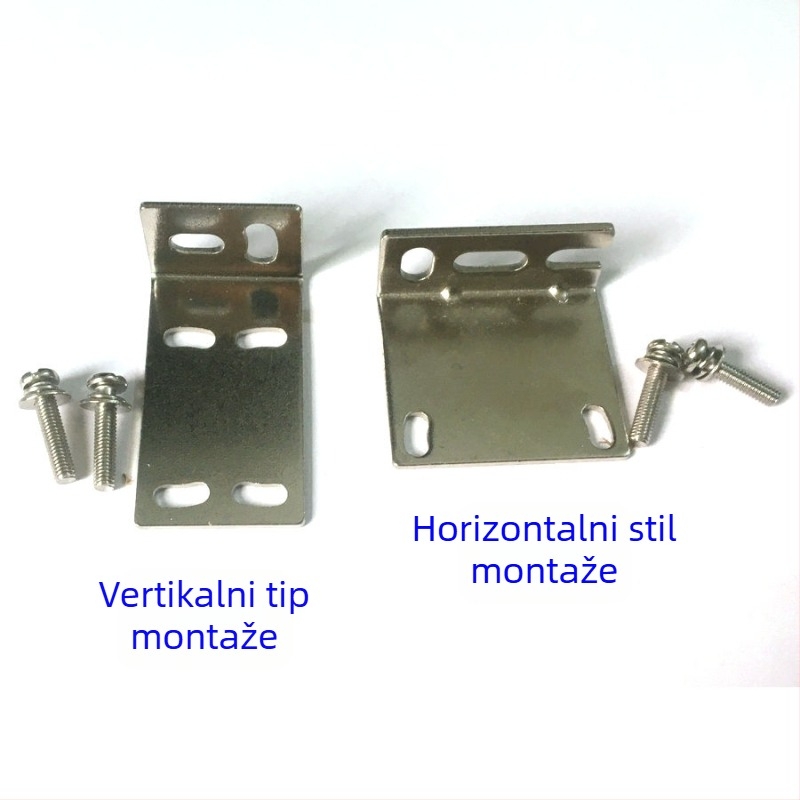 Kvadratni fotoelektrični senzor-prekidač E3Z-D61/62/81/T61, CX442, LS61 s fiksnim željeznim nosačem