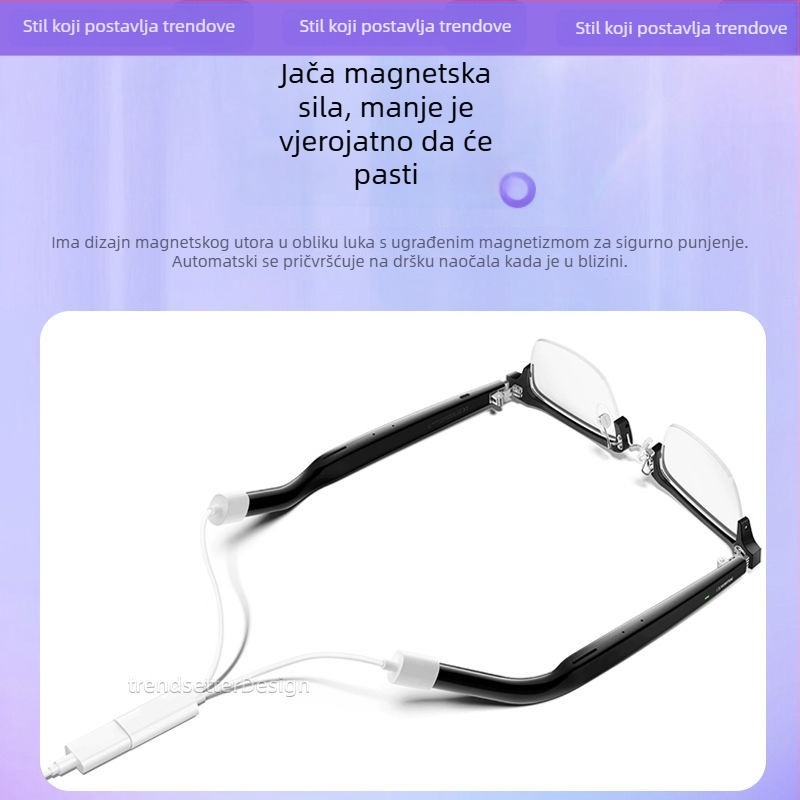 Huawei naočale magnetski USB-C punjački kabel druge generacije LFT-G00, duljina 0,2 m