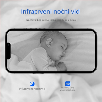 X1 HD WiFi kamera za daljinsko praćenje – bežična pametna kućna sigurnosna kamera za vanjsku upotrebu i sport