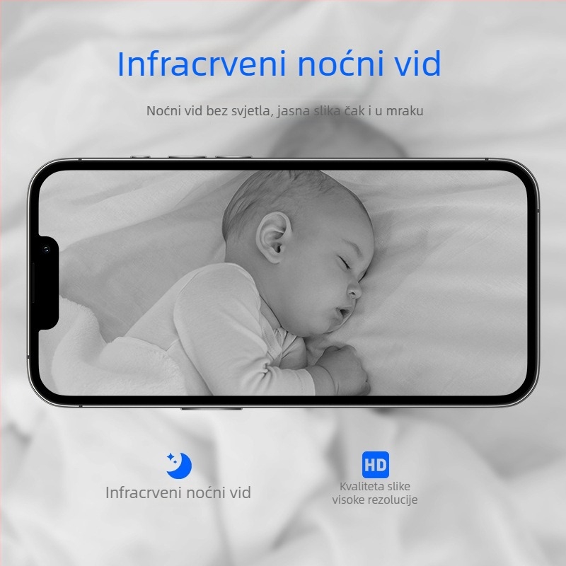 X1 HD WiFi kamera za daljinsko praćenje – bežična pametna kućna sigurnosna kamera za vanjsku upotrebu i sport