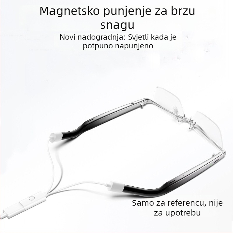 Huawei pametne naočale magnetski kabel za napajanje, druga generacija, USB-C ženski priključak, 1 na 2 magnetska kabel