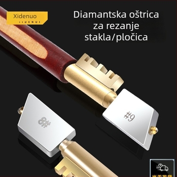 Westino Dijamantni rezač stakla za debelo staklo i rezanje keramičkih pločica – kućna upotreba