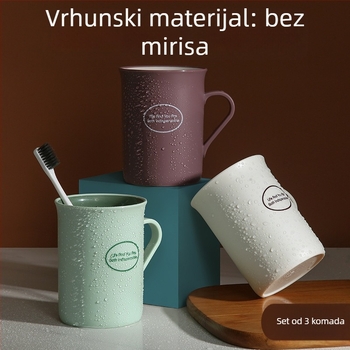 Plastična čašica za četkicu za zube i ispiranje usta
