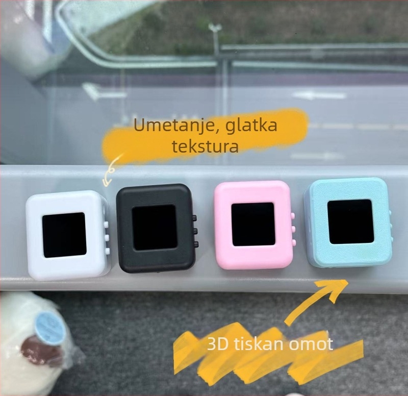 Zuo Wei AI uređaj za razgovor – Verzija 3.0, glasovno pokretanje uz prilagođene riječi pokretanja, 3D ispisano kućište, LED HD zaslon, baterija 1200mAh
