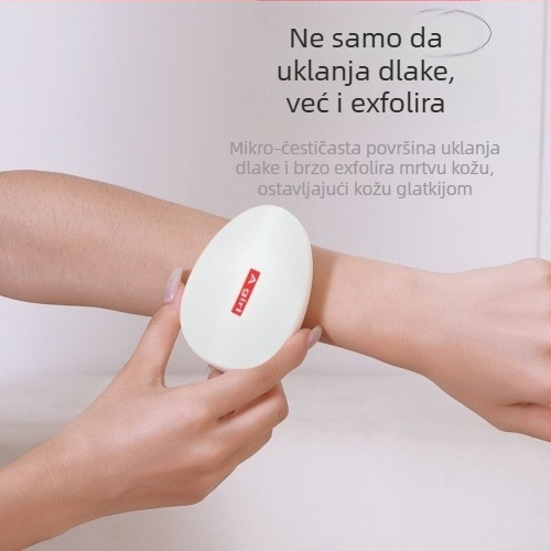 Ručni alat za uklanjanje dlaka od nano-stakla za noge — kućna upotreba, bez oštrica, ispiranje vodom