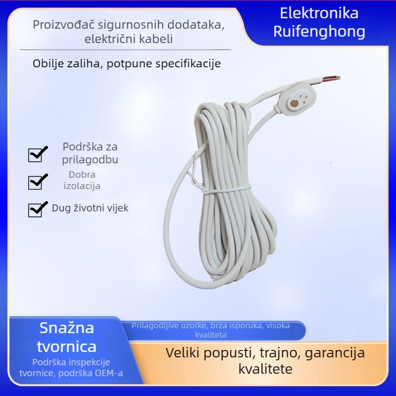 Kabel za nadzornu kameru s magnetskim sučeljem (Proizvođač Ruifenghong; Model R003; Kompatibilno s nadzornim kamerama)