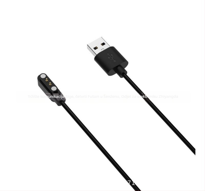 USB punjački kabel za Realme Watch3 i SW023; kompatibilan s IP68, ID205L i SW021 pametnim satovima