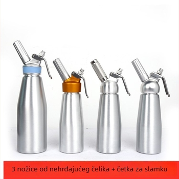Dekorativni pištolj s aluminijskim tijelom za kremu, CMC marka, alat za ukrašavanje kave