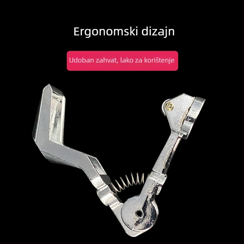 Stakleni rezač za rezanje staklenih šipki i katetera – laboratorijski alat od cinkove legure, marka 1.0m biology