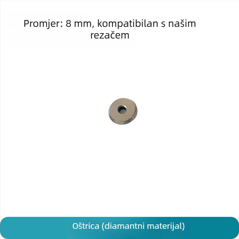 Stakleni rezač za rezanje staklenih šipki i katetera – laboratorijski alat od cinkove legure, marka 1.0m biology