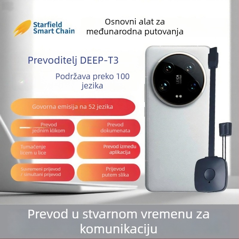 Deep-T3 prevoditelj: multijezični prijevod, glasovni prijevod, fotografijski prijevod, simultano tumačenje