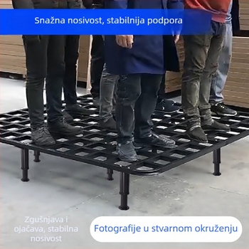 Noge okvira kreveta — plastika, model JD0125, za ladicu, moderni minimalistički stil, injekcijsko oblikovanje