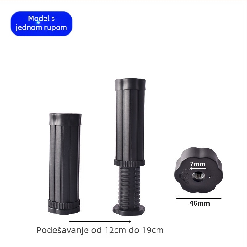 Noge okvira kreveta — plastika, model JD0125, za ladicu, moderni minimalistički stil, injekcijsko oblikovanje