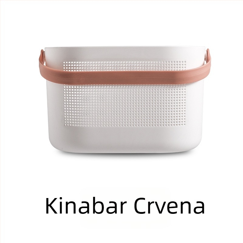 Japanski stil plastična korpa za kupaonicu za potrepštine, marka Red Dust, pakiranje 40 komada