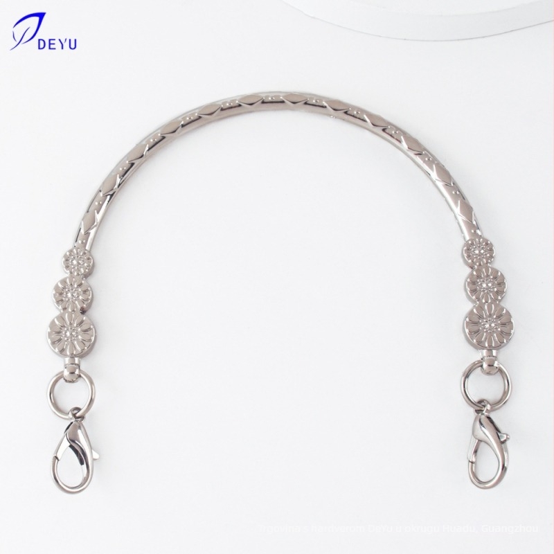 Metalna lančana ručna držač za prtljagu, elektroplatirano, retro stil, marka Deyu Hardware