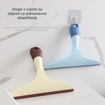 Squeegee Board — jednostruko brisanje, materijal TPR+PP, ručni alat za čišćenje stakla, prozora, stolova i podova