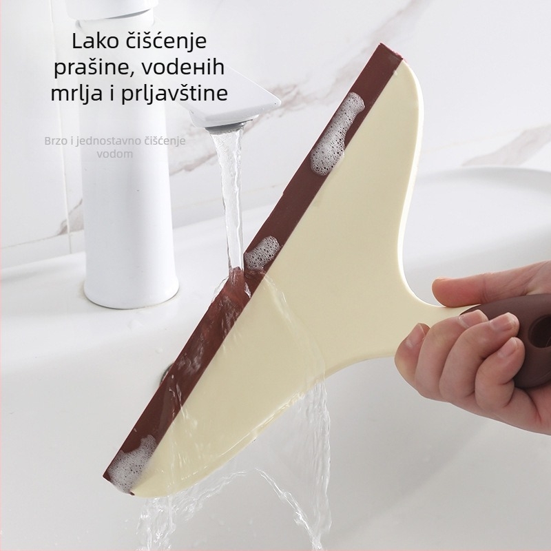 Squeegee Board — jednostruko brisanje, materijal TPR+PP, ručni alat za čišćenje stakla, prozora, stolova i podova