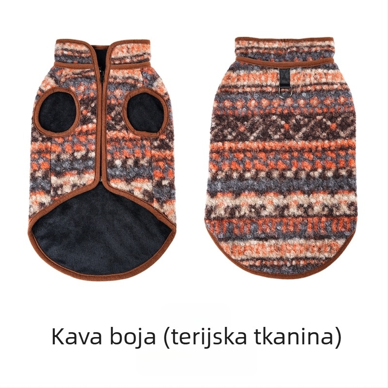 Vesta za pse WPET Ferret Island Series, poliester, ležerni stil, zimska, proljetna i jesenska sezona