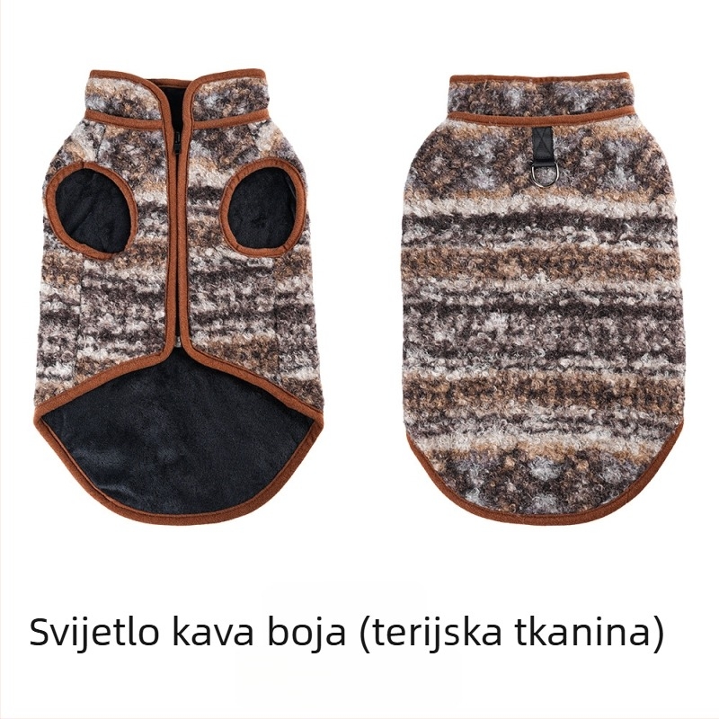 Vesta za pse WPET Ferret Island Series, poliester, ležerni stil, zimska, proljetna i jesenska sezona