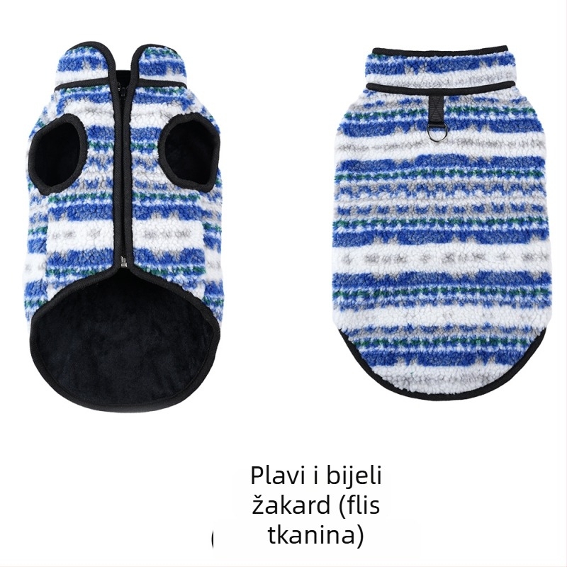 Vesta za pse WPET Ferret Island Series, poliester, ležerni stil, zimska, proljetna i jesenska sezona