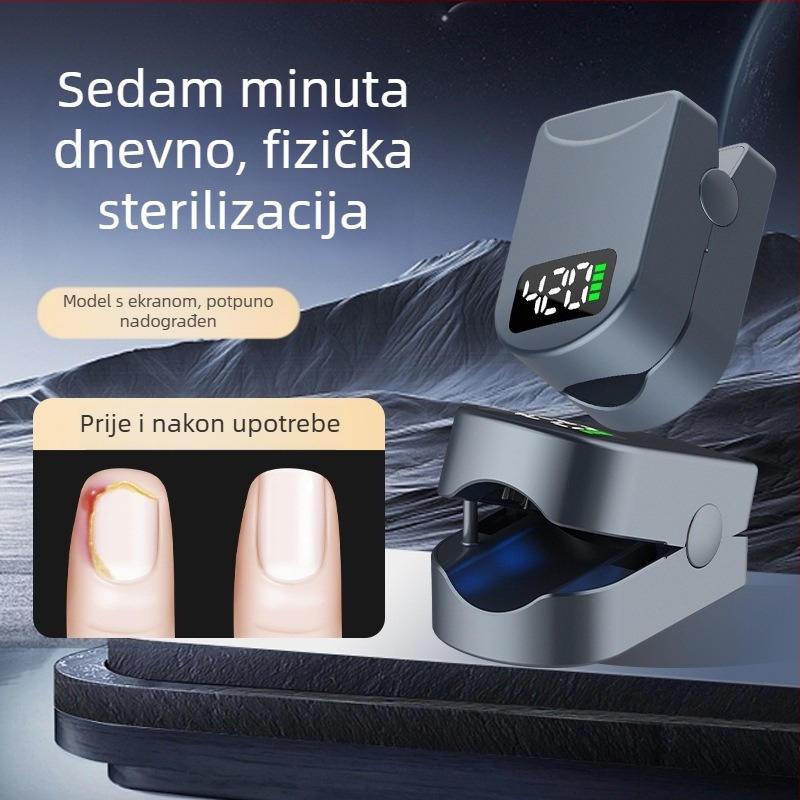 Ručna lampa za liječenje gljivičnih infekcija noktiju – model 2402, OEM, pogodno za opću upotrebu