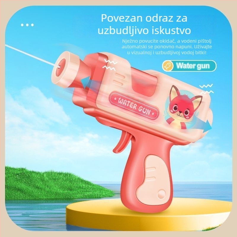 KBQ plastična pištolj za vodu za igru s vodom — razvoj hvatanja, interaktivna igra, komunikacija roditelj-dijete