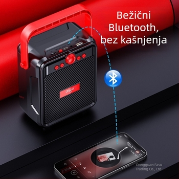 Bluetooth zvučnik IPX7 vodootporan, 20W snage, frekvencijski raspon 100Hz-20kHz, USB Type-C napajanje, ABS kućište