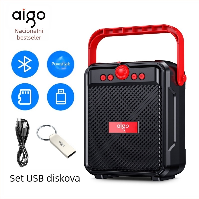 Bluetooth zvučnik IPX7 vodootporan, 20W snage, frekvencijski raspon 100Hz-20kHz, USB Type-C napajanje, ABS kućište