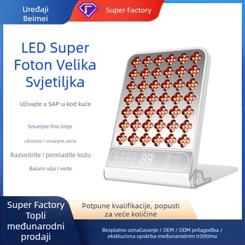 Bei Chengmei Photon uređaj za rejuvenaciju kože s negativnim ionima, svjetlo za boje i fototerapijom, prenosivi kućni beauty uređaj, ugrađena baterija 2000–4000mAh, IPX0