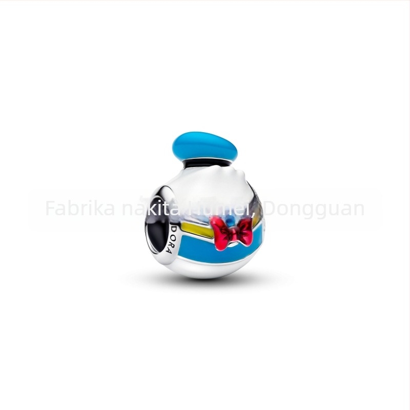 DIY dodaci za nakit: rivete s otiscima životinja, bijeli bakar, elektroplating, monokromatski stil, moderan gradski stil