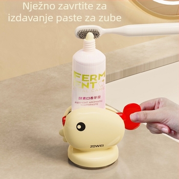 Libo stisnivač paste za zube – zidni držač s usisnom čašom za tinejdžere (Porijeklo Yiwu; Šifra proizvoda: 001)