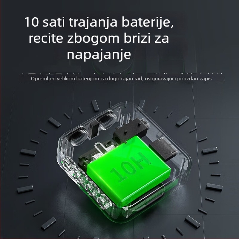Newman MC205 Žični Lavalier mikrofon, omnidirekcionalni, ugrađena baterija 100–300 mAh, trajanje baterije 6–8 h