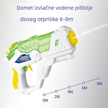 Dječji vodeni pištolj za plažu, plastično tijelo, pritiskom na pištolj za vanjske vodene borbe, za djecu 4–6 godina, brend aobeis