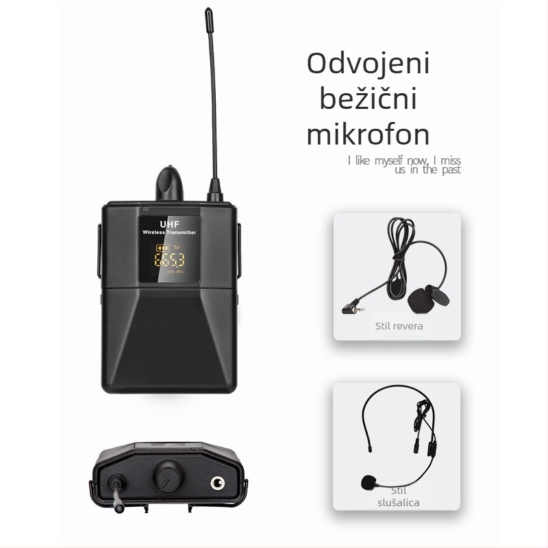 Profesionalni mikrofon WU31ET za snimanje s kardioidnim prijemom, frekvencijski opseg 60 Hz–15 kHz, SNR ≥95 dB, dimenzije 178×69×29 mm