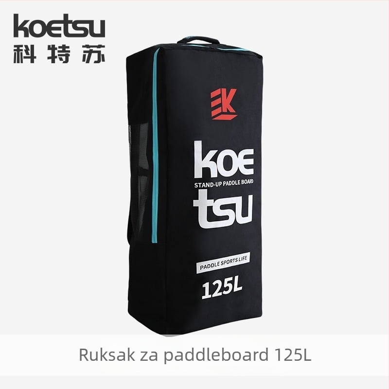 Koetsu ruksak za SUP dasku, napuhljiv, 125L kapacitet, Oxford tkanina