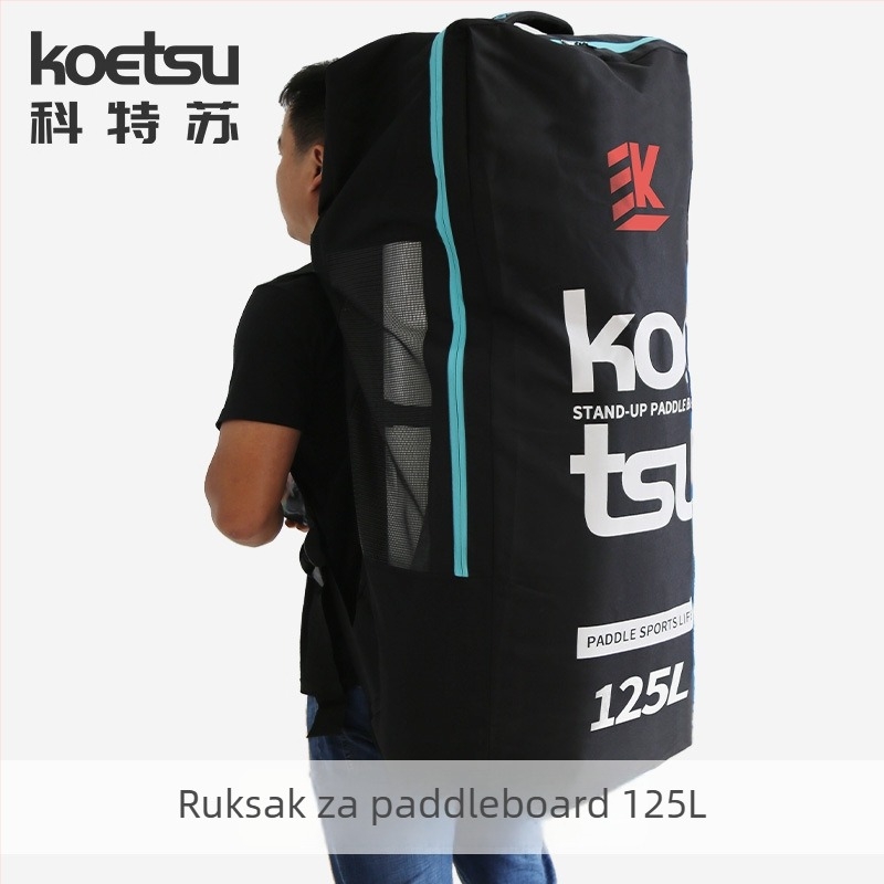 Koetsu ruksak za SUP dasku, napuhljiv, 125L kapacitet, Oxford tkanina