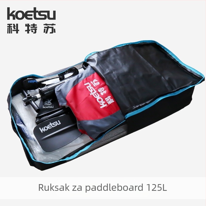 Koetsu ruksak za SUP dasku, napuhljiv, 125L kapacitet, Oxford tkanina