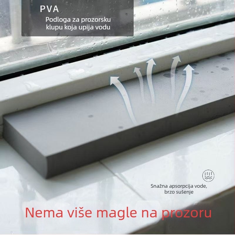 Absorpcijska vodonepropusna traka za kuhinju i kupaonu — PVA polimer, gustoća 16 kg/m³, spužvasti traka