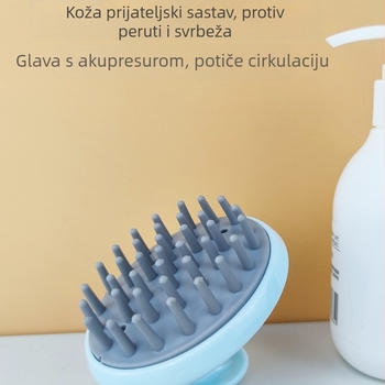 Četka za šampon za odrasle, masažna četka, češalj za kosu, ublažavanje svrbeža, mekani zubi, lako za čišćenje