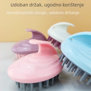 Četka za šampon za odrasle, masažna četka, češalj za kosu, ublažavanje svrbeža, mekani zubi, lako za čišćenje