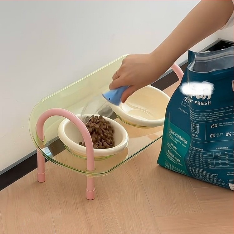 Posuda za sporo hranjenje kućnim ljubimcima, s anti-prevrtanjem i anti-prolivanjem, materijal poliuretan